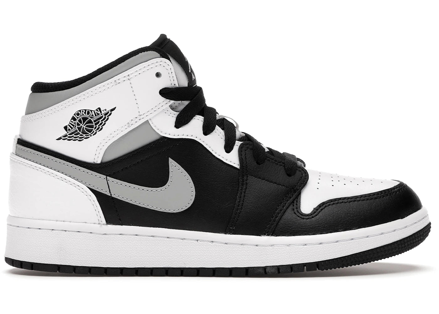 Jordan 1 Mid White Shadow (Gs)