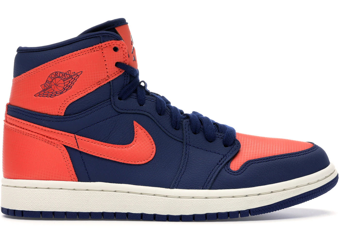 Jordan 1 Retro High Blue Void Turf Orange (Women'S)