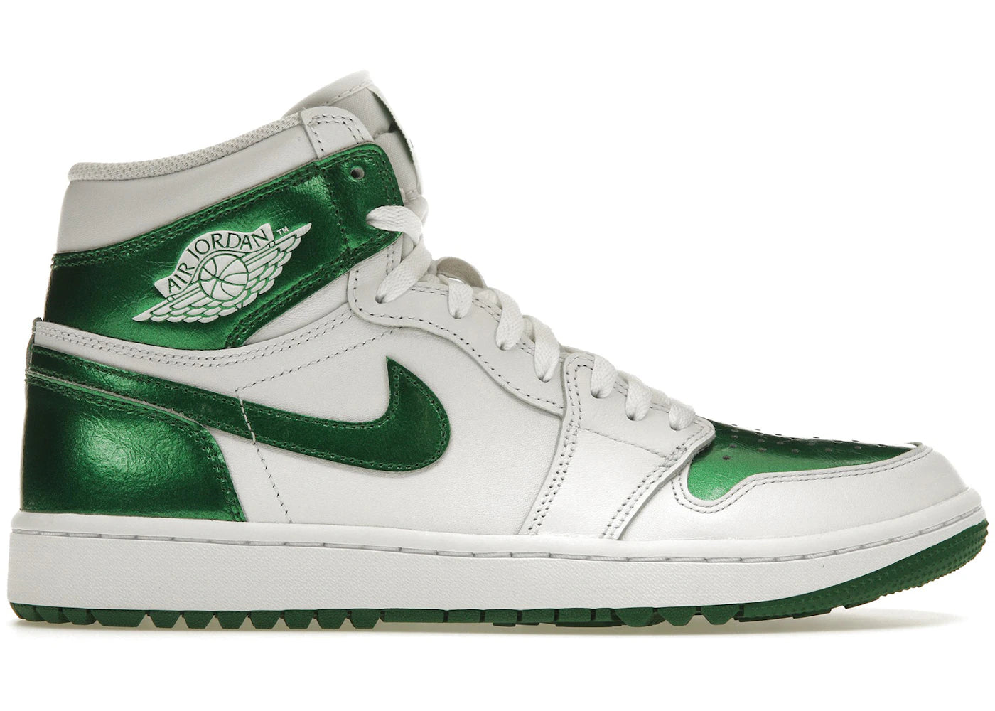 Jordan 1 Retro High Golf Metallic Green – Kicks Machine