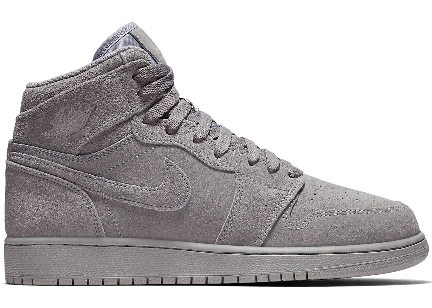 Jordan 1 Retro High Grey Suede (Gs)