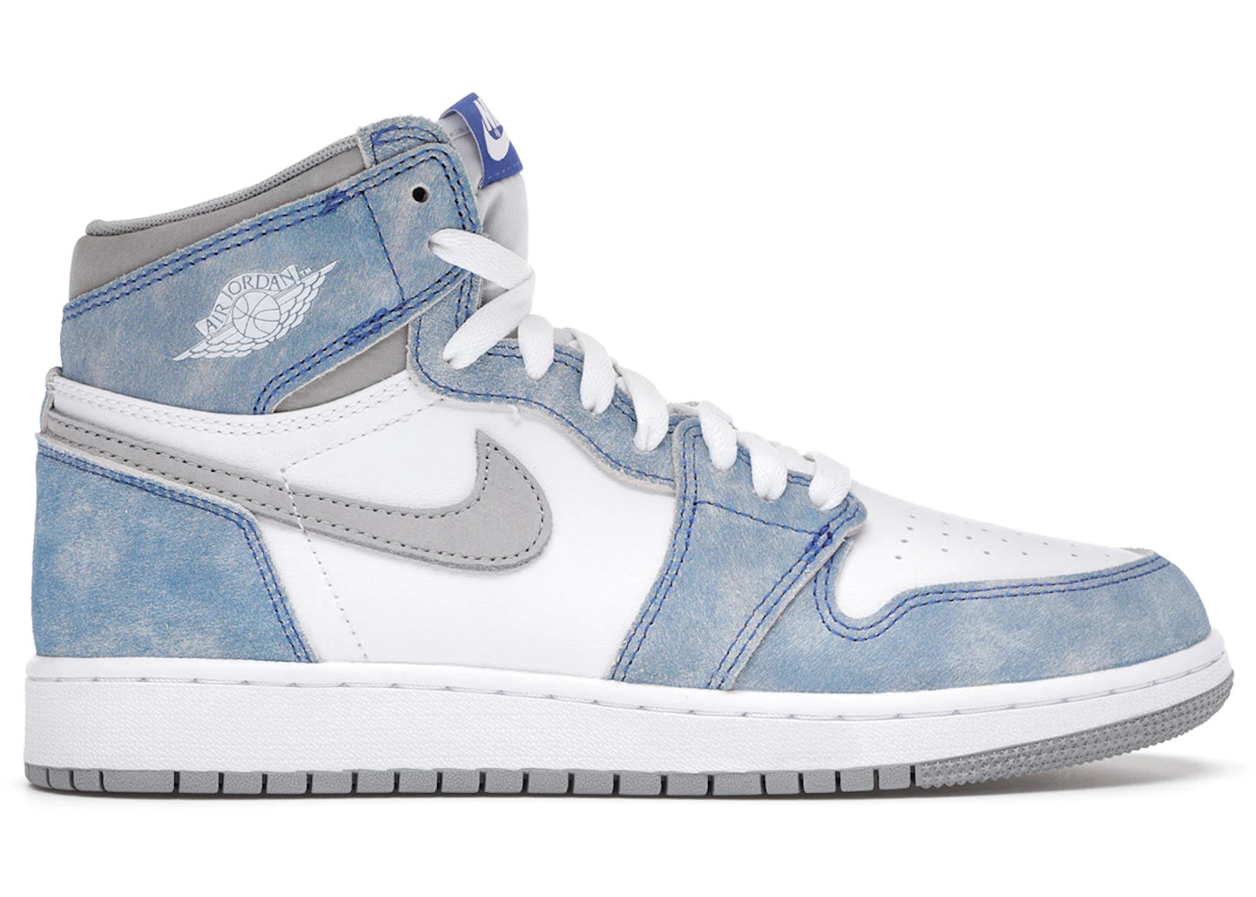 Jordan 1 Retro High Hyper Royal Smoke Grey (Gs)