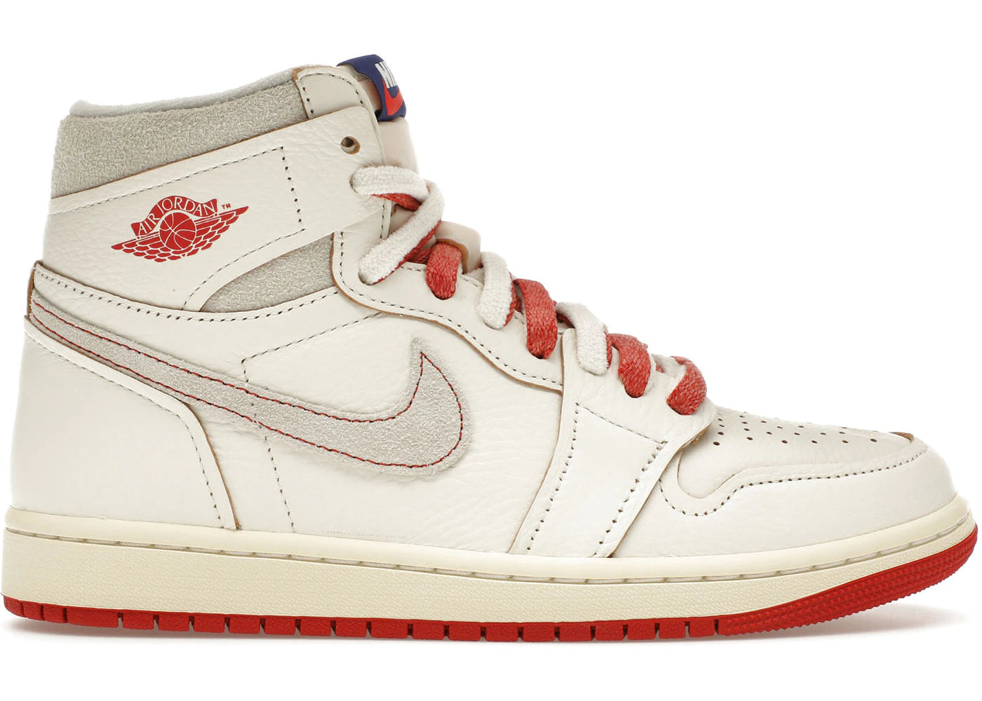 Jordan 1 Retro High Rare Air Sail Cinnabar (Women'S)