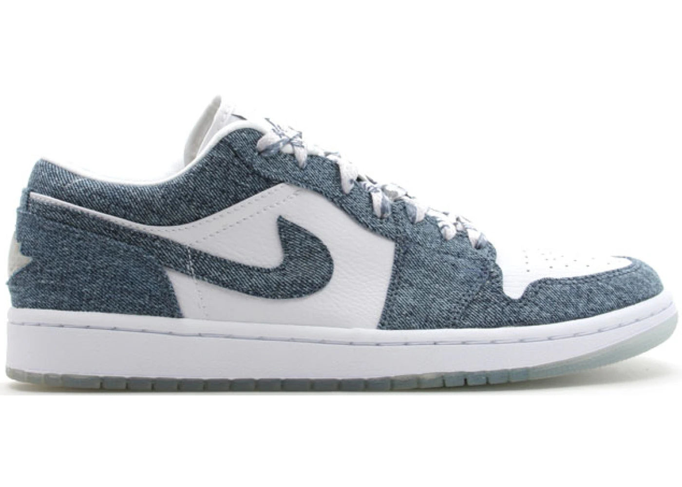 Jordan 1 Retro Low Canvas White Denim (Women'S)