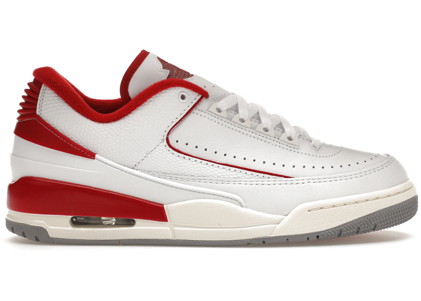 Jordan 2/3 White Varsity Red – Kicks Machine - Main Image