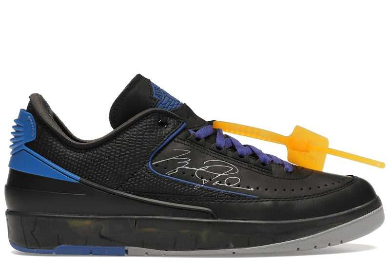Jordan 2 Retro Low Sp Off-White Black Blue
