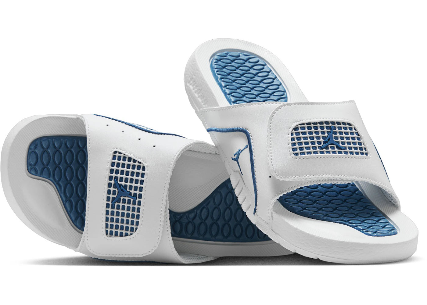 Jordan Hydro 4 Retro Off White Neutral Grey Industrial Blue (Gs)