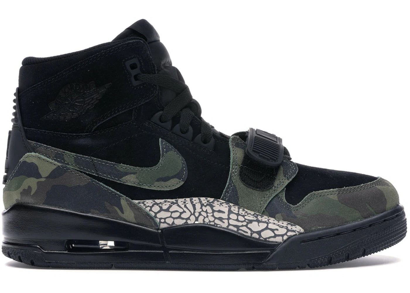 jordan legacy 312 black camo green