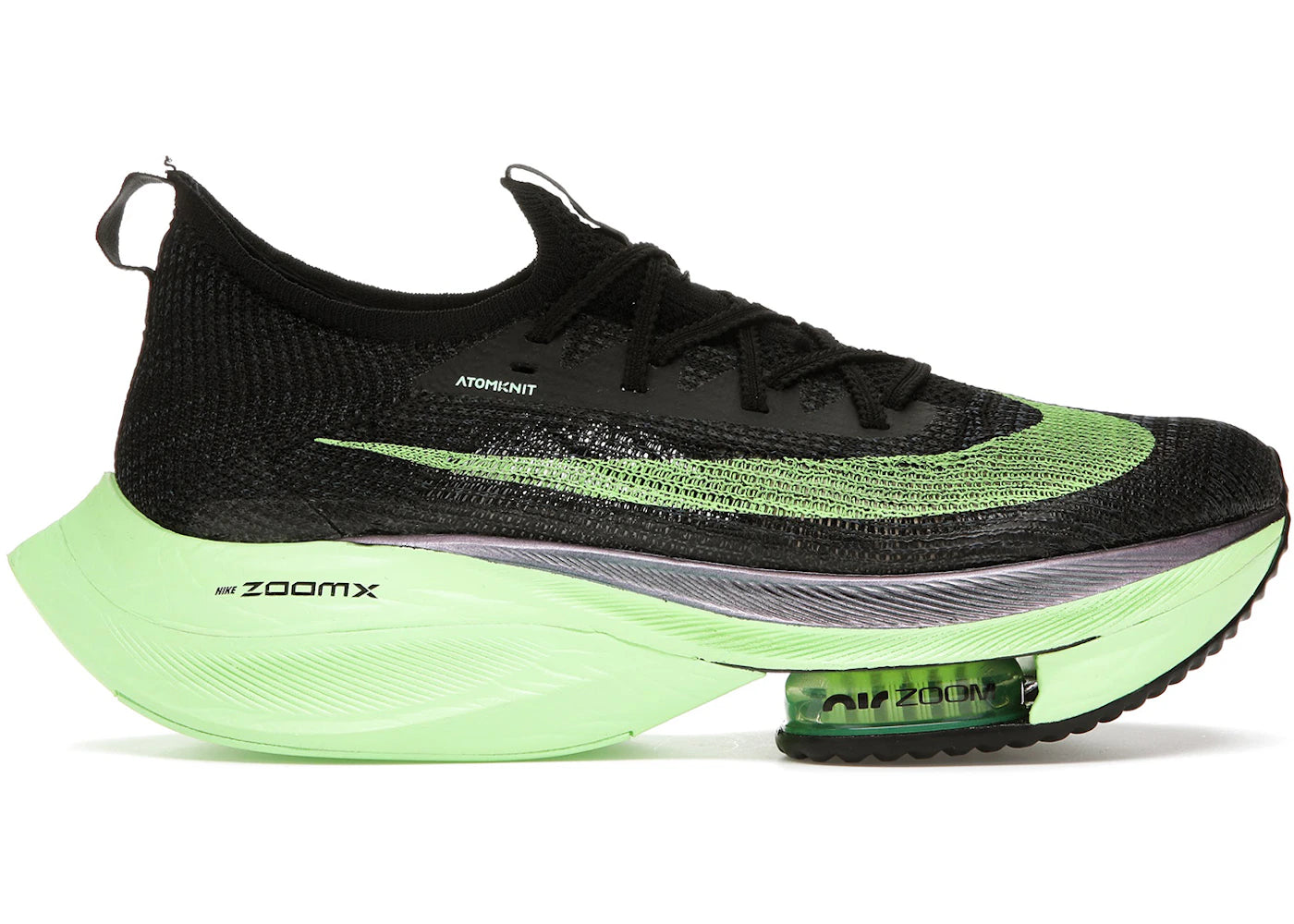Nike Air Zoom Alphafly Next% Black Electric Green (Women'S)