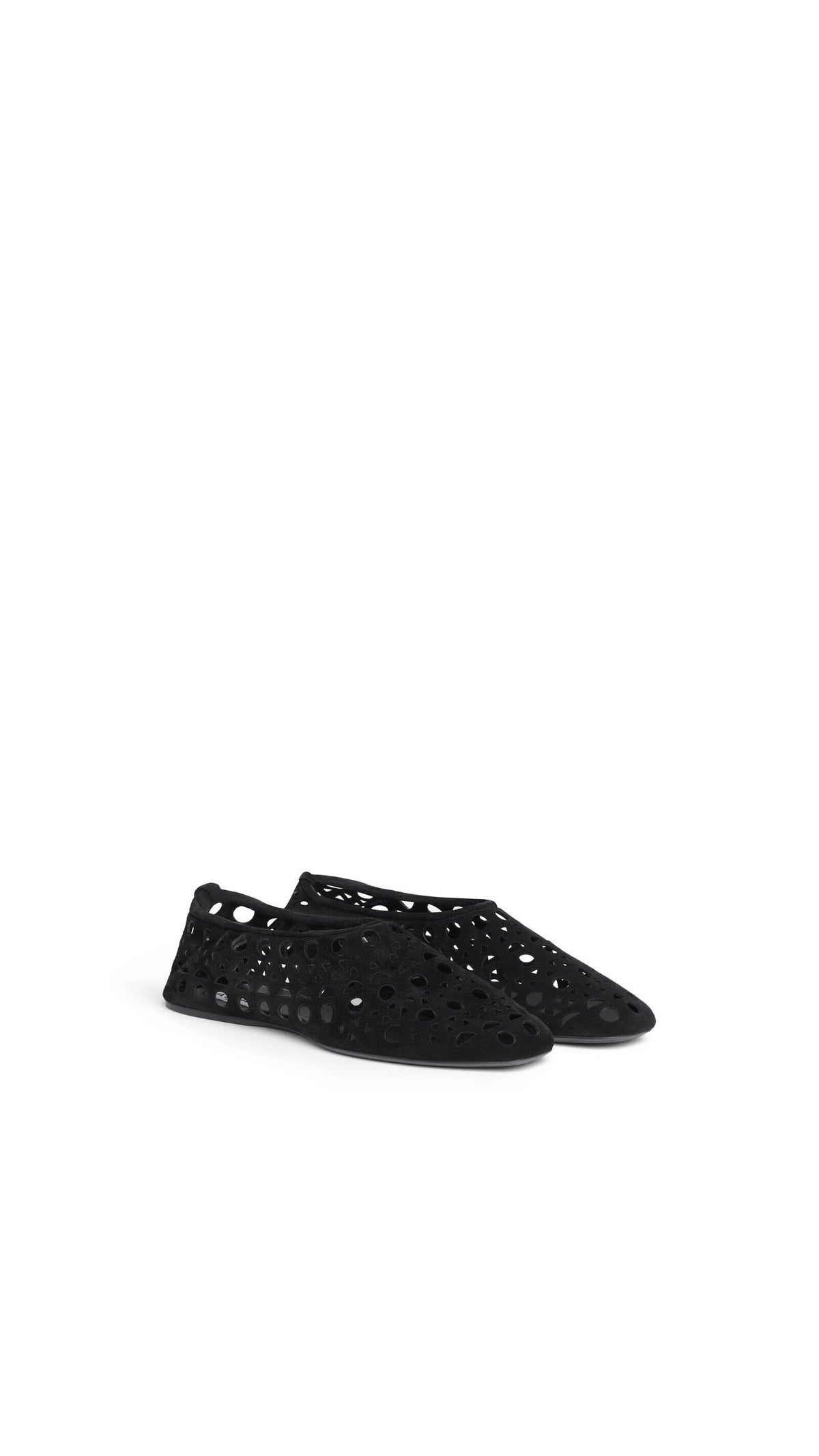 Alaïa Slippers Vienne In Suede Calfskin
