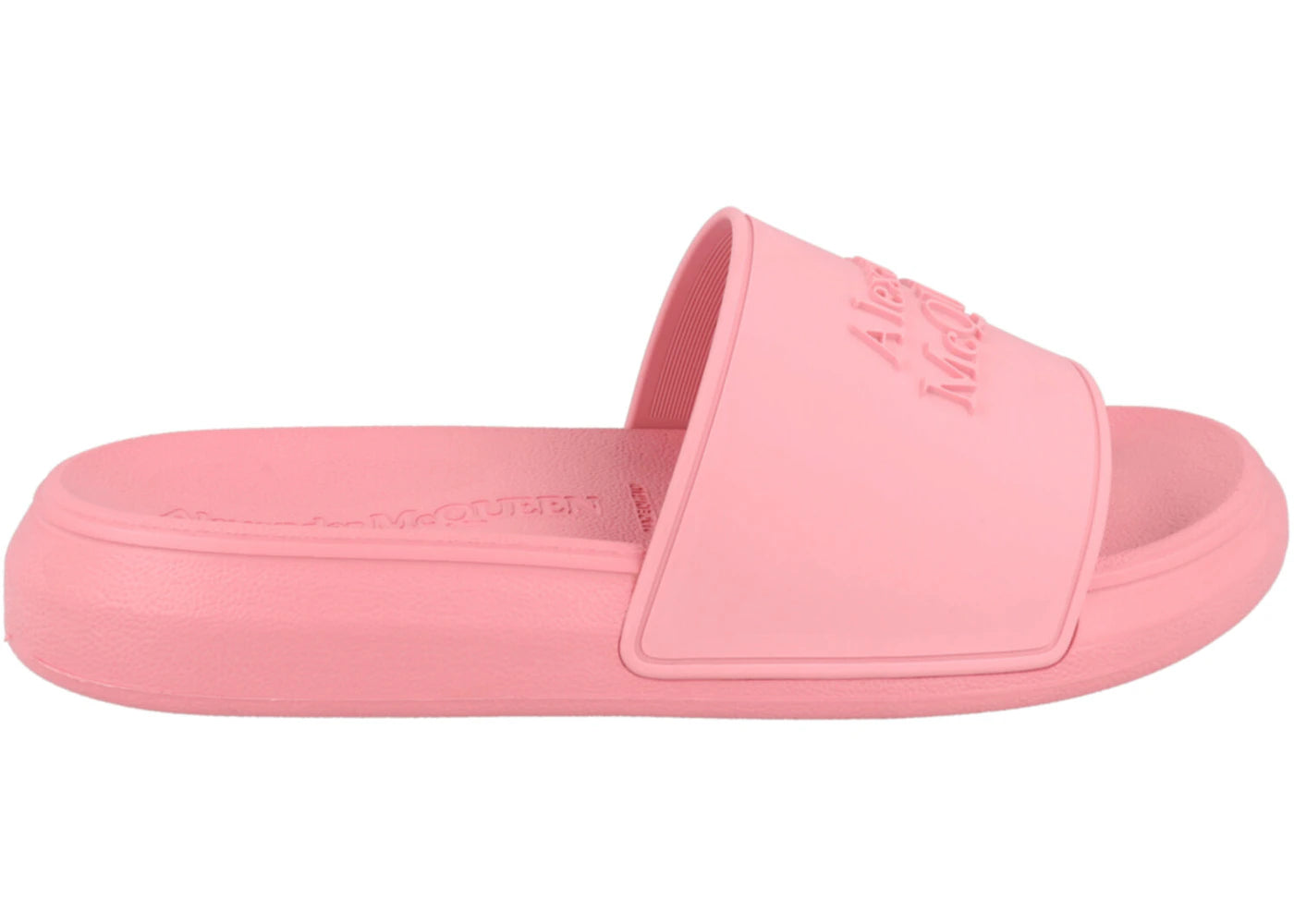 Alexander Mcqueen Logo Slides Pink Pastel (Women'S)