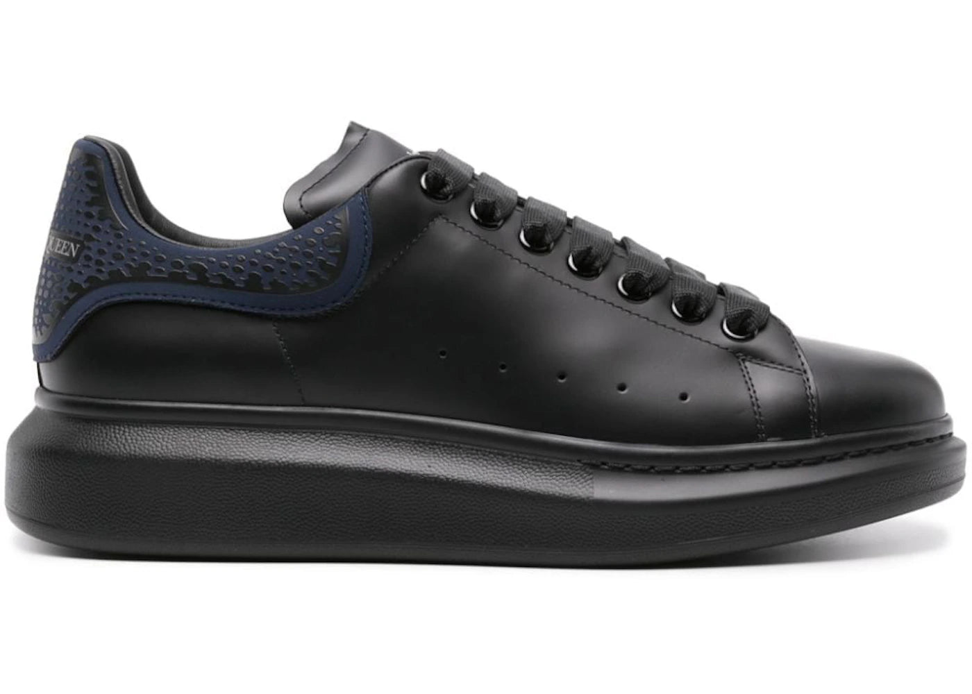 スニーカー ALEXANDER MCQUEEN   Sneakers Women Fabric Black/Blue Alexander McQueen Black & Blue Oversized Sneakers Alexander
