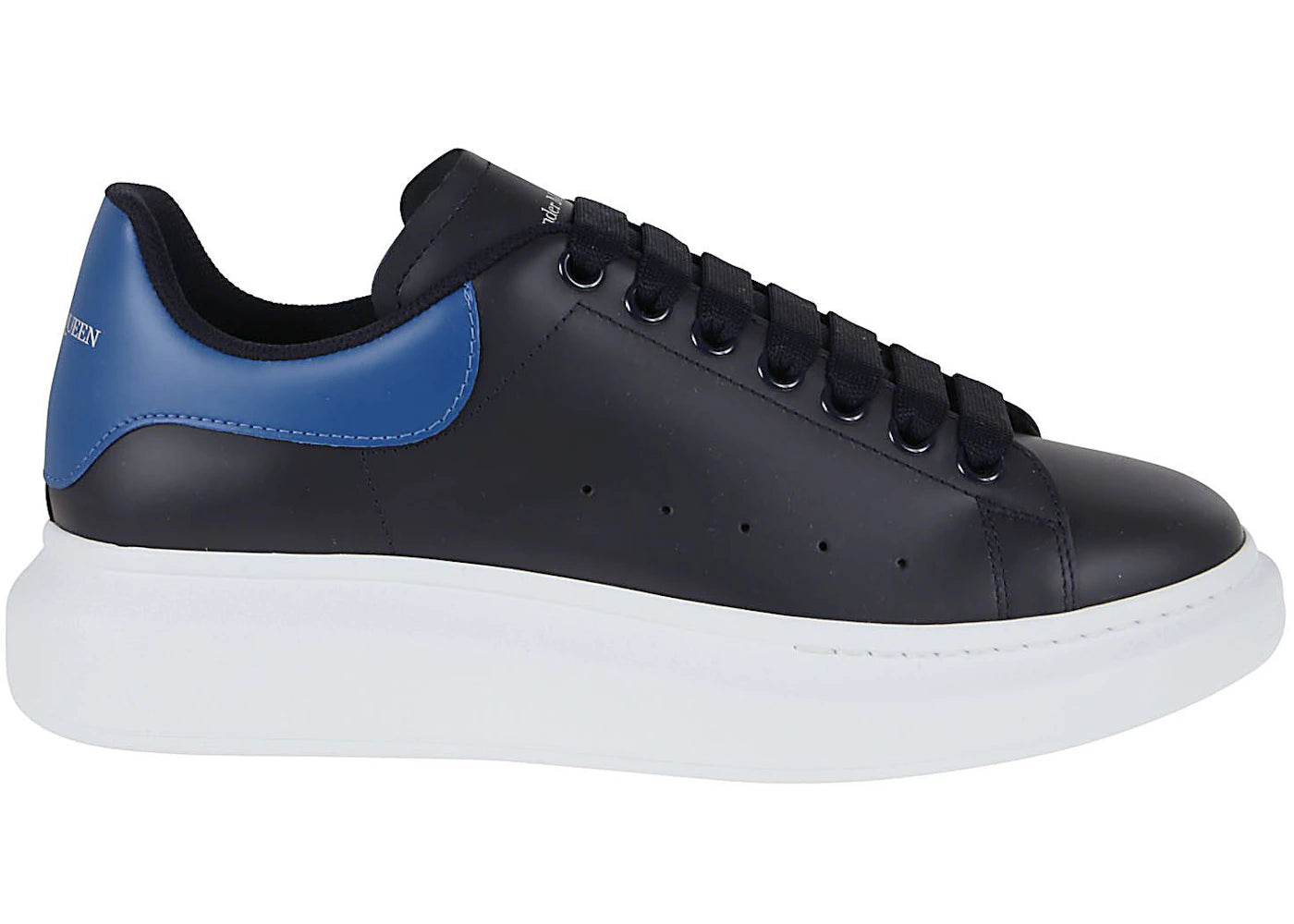 alexander mcqueen oversized black blue