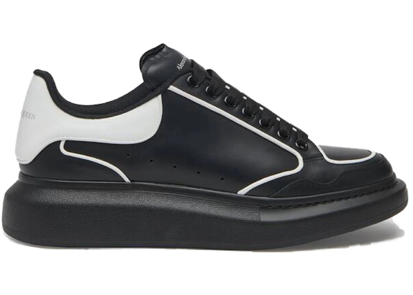 Alexander Mcqueen Oversized Black White Retro