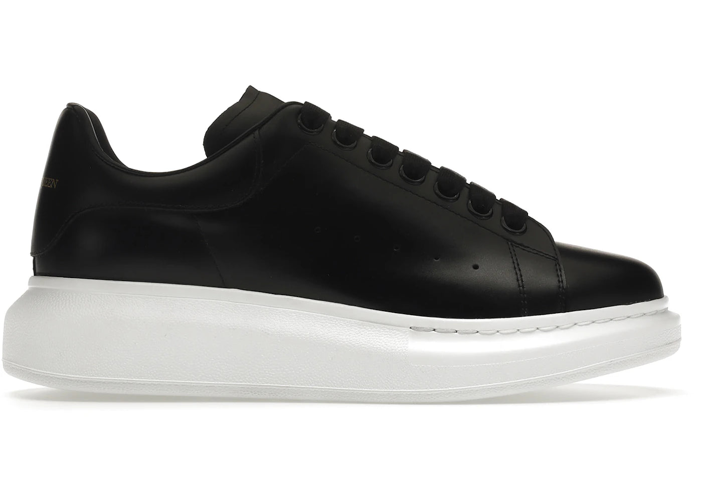 alexander mcqueen oversized black white sole (women's)