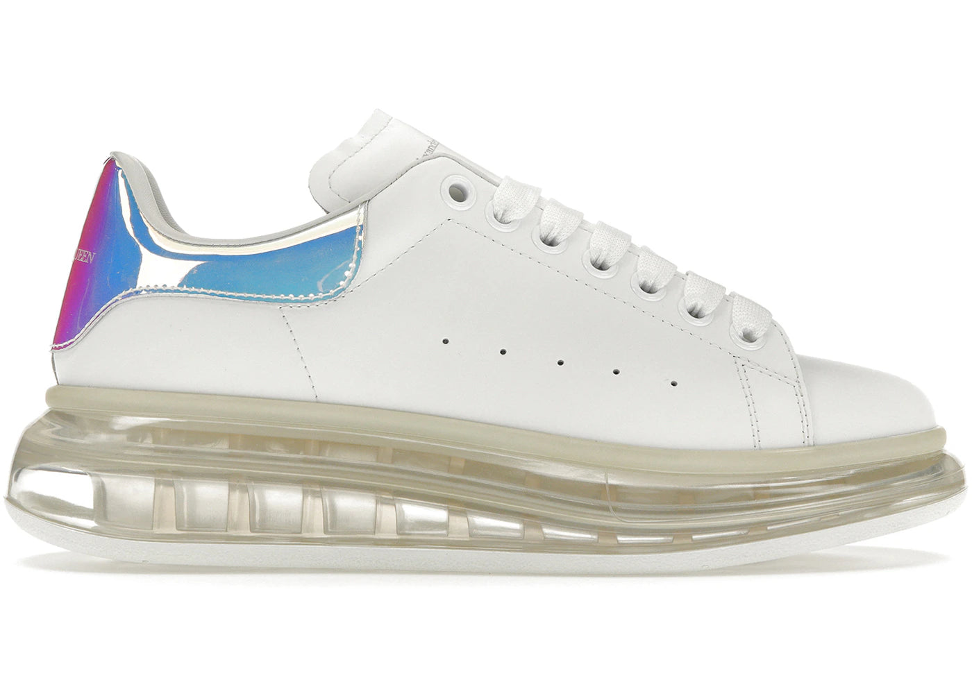 alexander mcqueen oversized clear sole multicolor (women's)