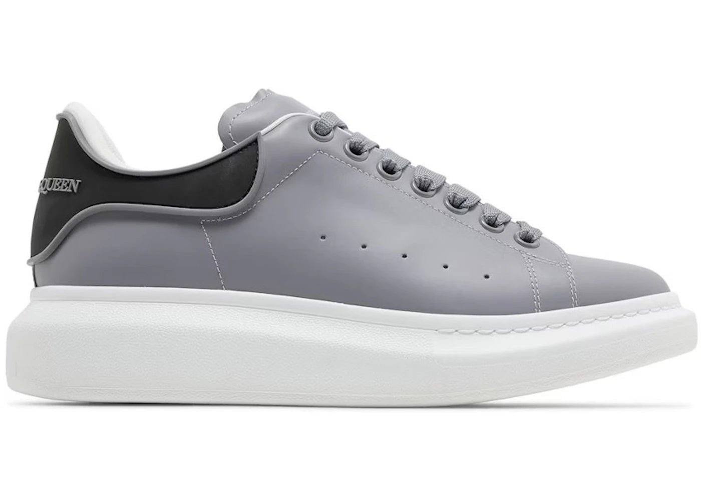 alexander mcqueen oversized gun grey