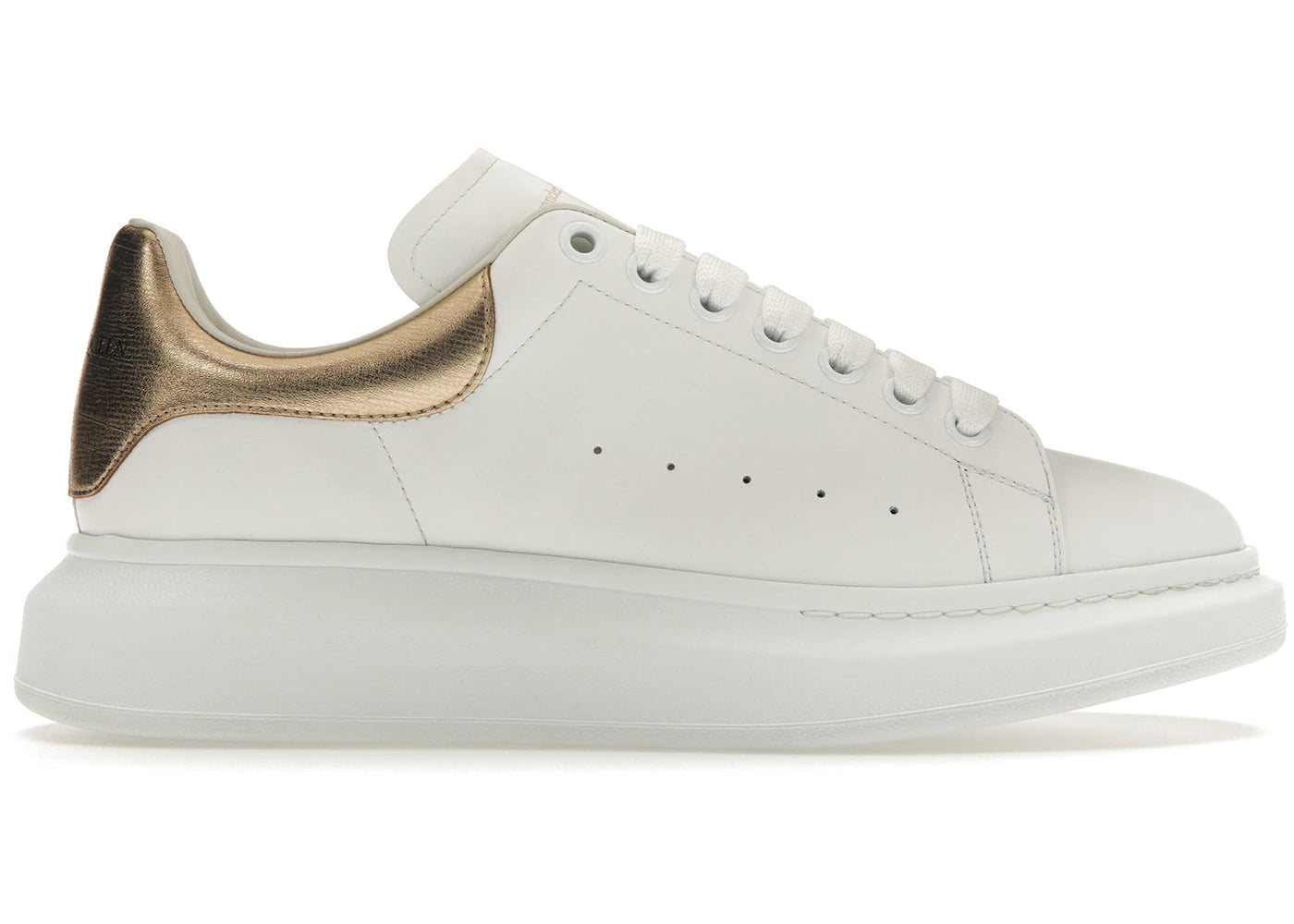alexander mcqueen oversized light gold