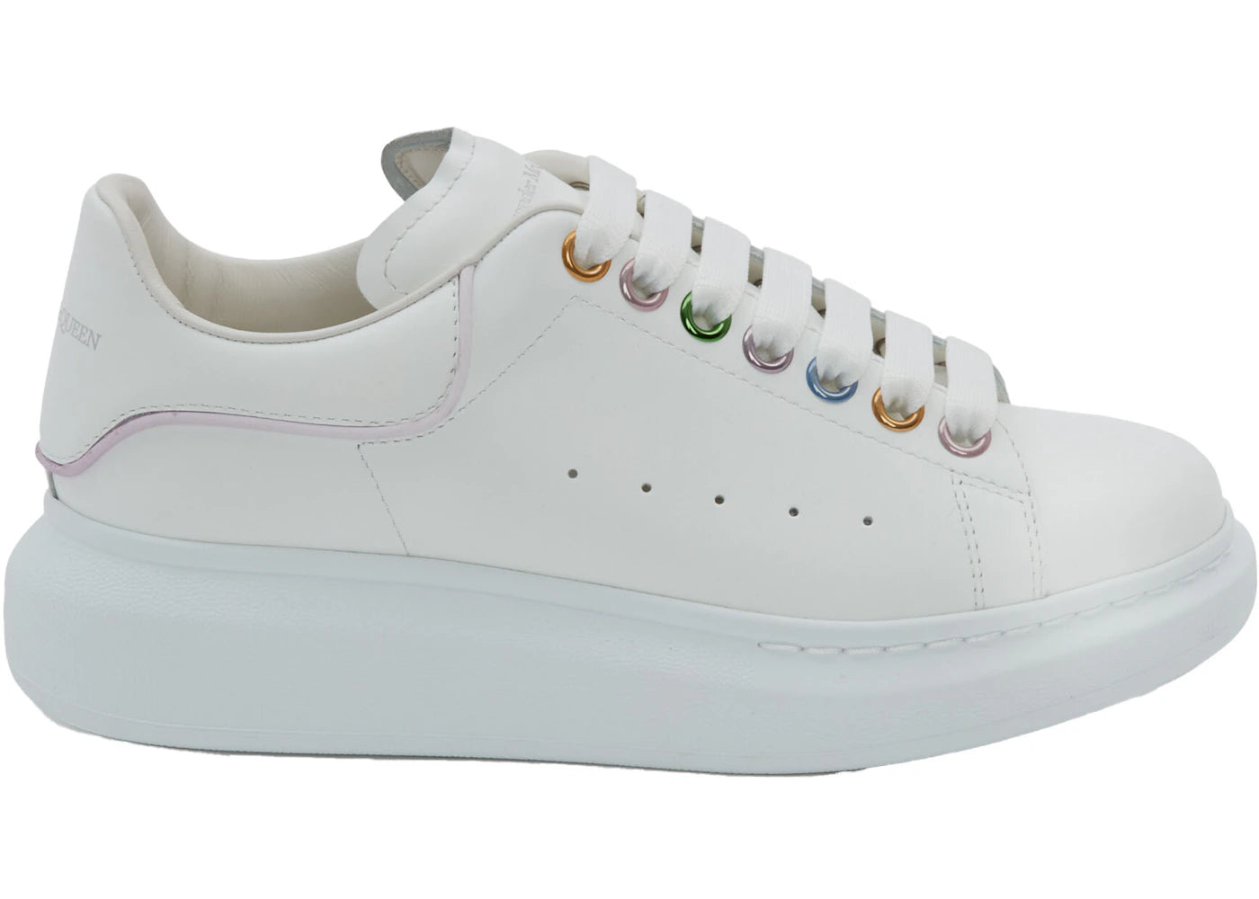 alexander mcqueen oversized metalic eyelets (women's)