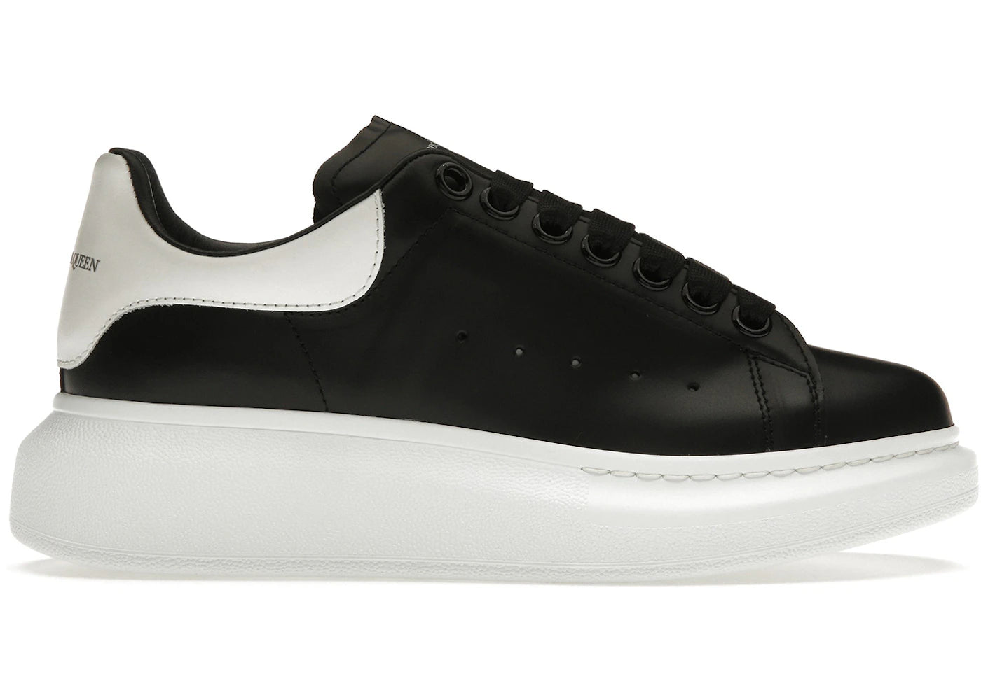 alexander mcqueen oversized platform black (women's)