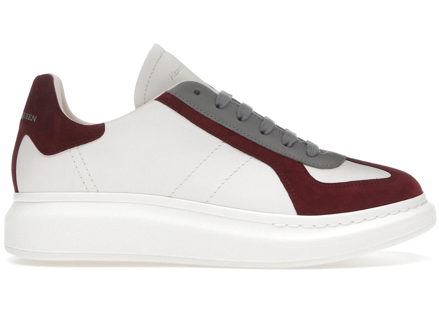 alexander mcqueen oversized retro white/red