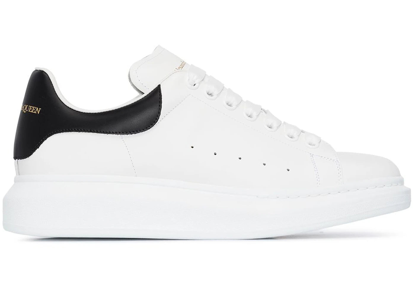 Alexander Mcqueen Oversized White Anthracite