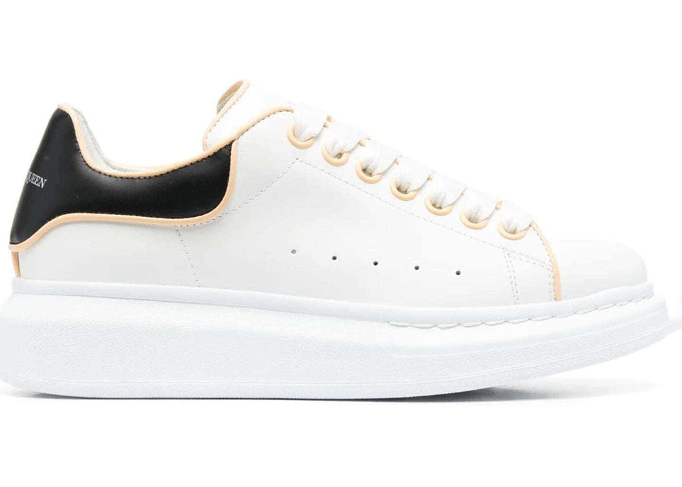 Alexander Mcqueen Oversized White Black Yellow (Women'S)