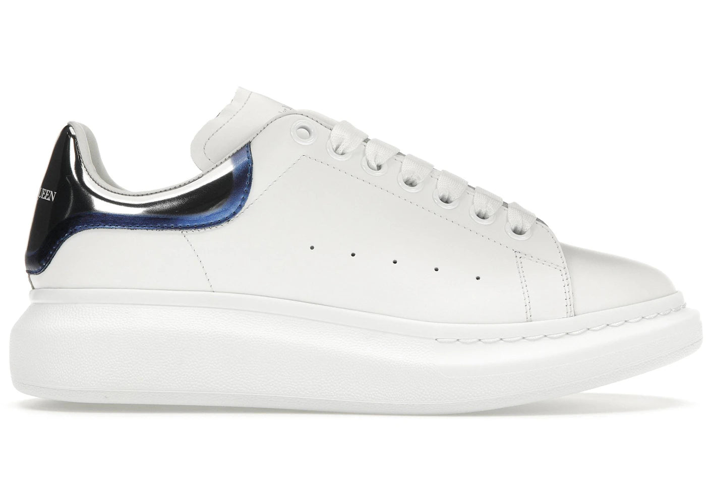 Alexander Mcqueen Oversized White Chrome