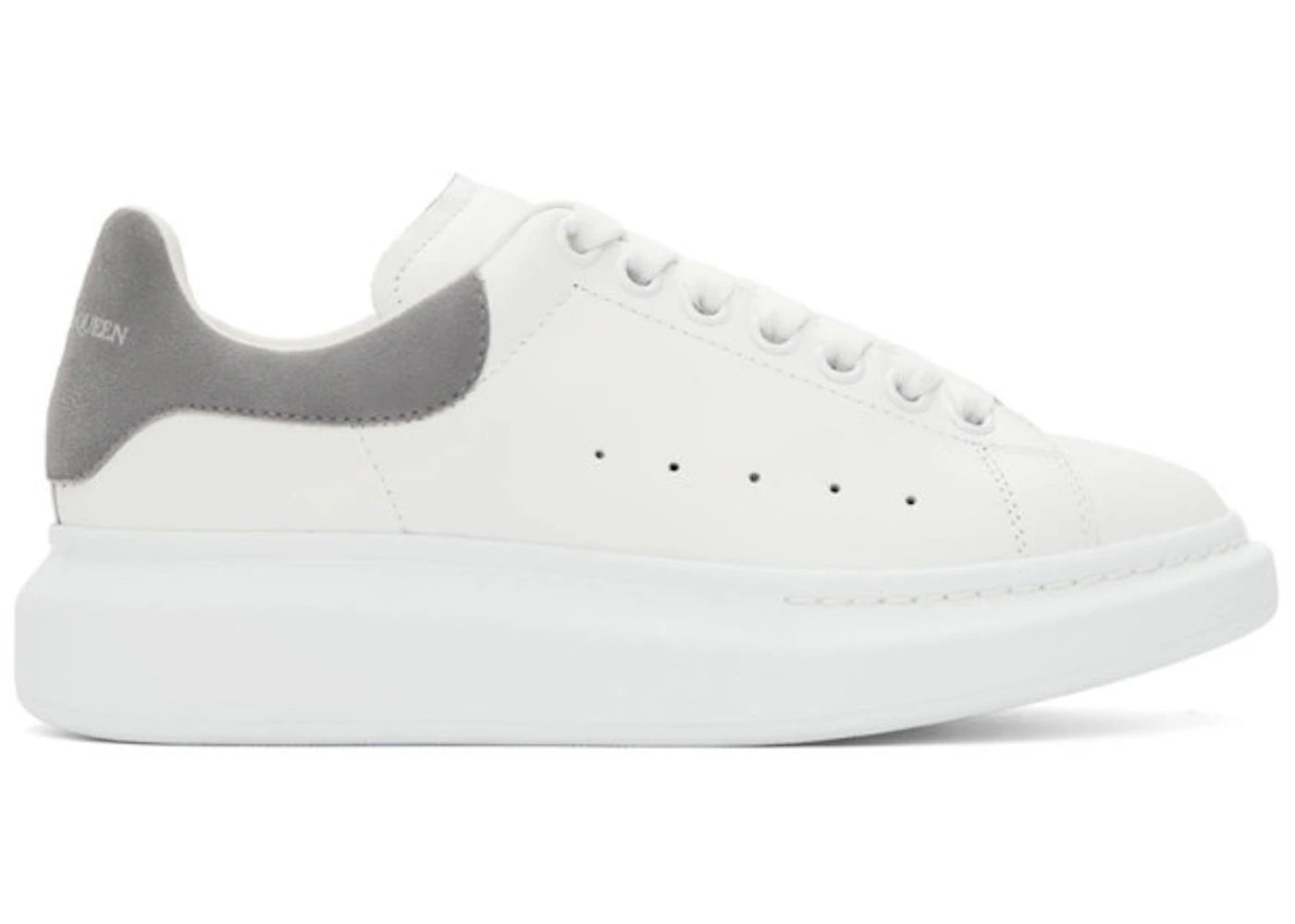 Alexander Mcqueen Oversized White Iron