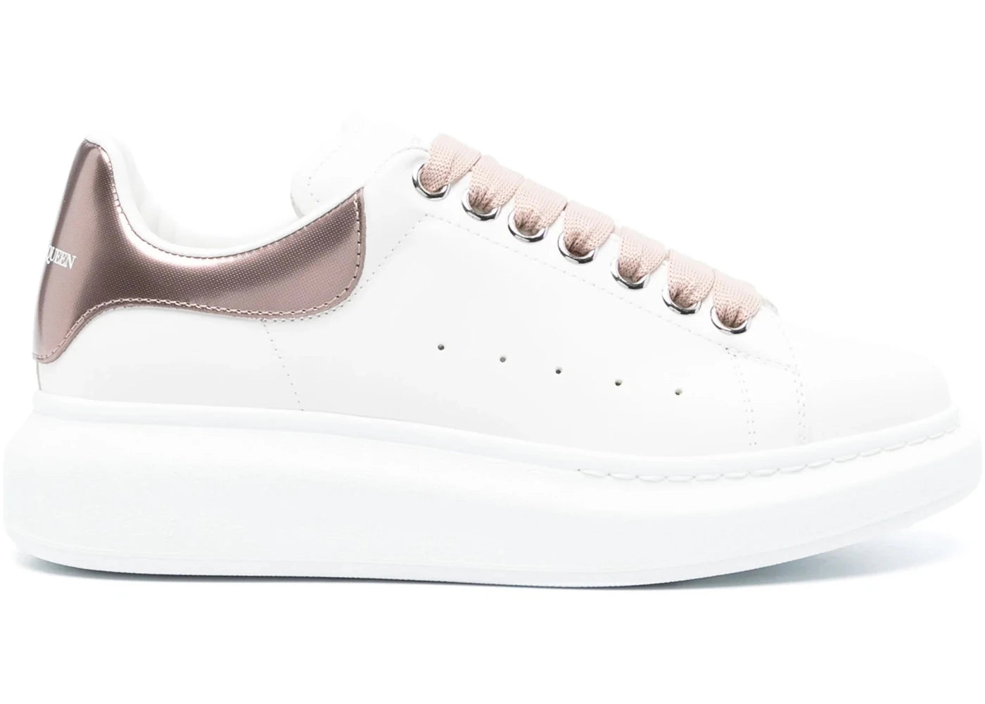 Alexander Mcqueen Oversized White Rose (Women'S)