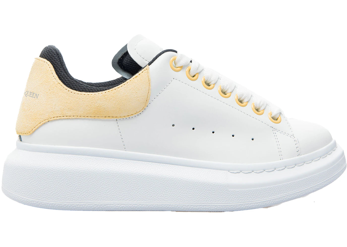 Alexander Mcqueen Oversized White Yellow Black (Women'S)