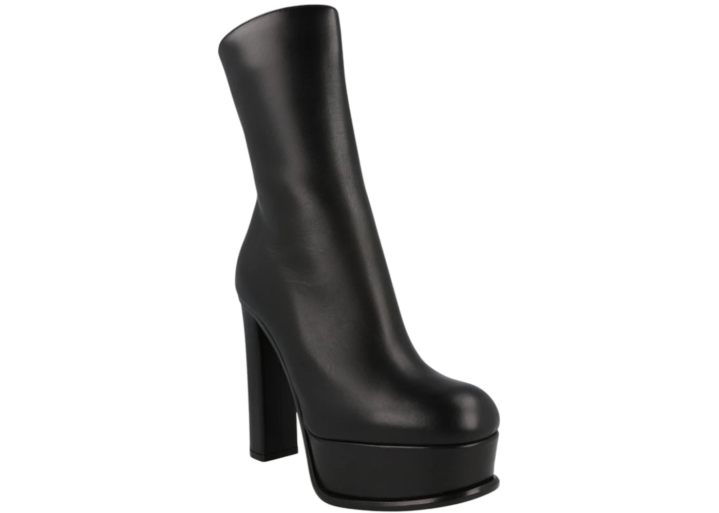 alexander mcqueen platform ankle boot black (women's)