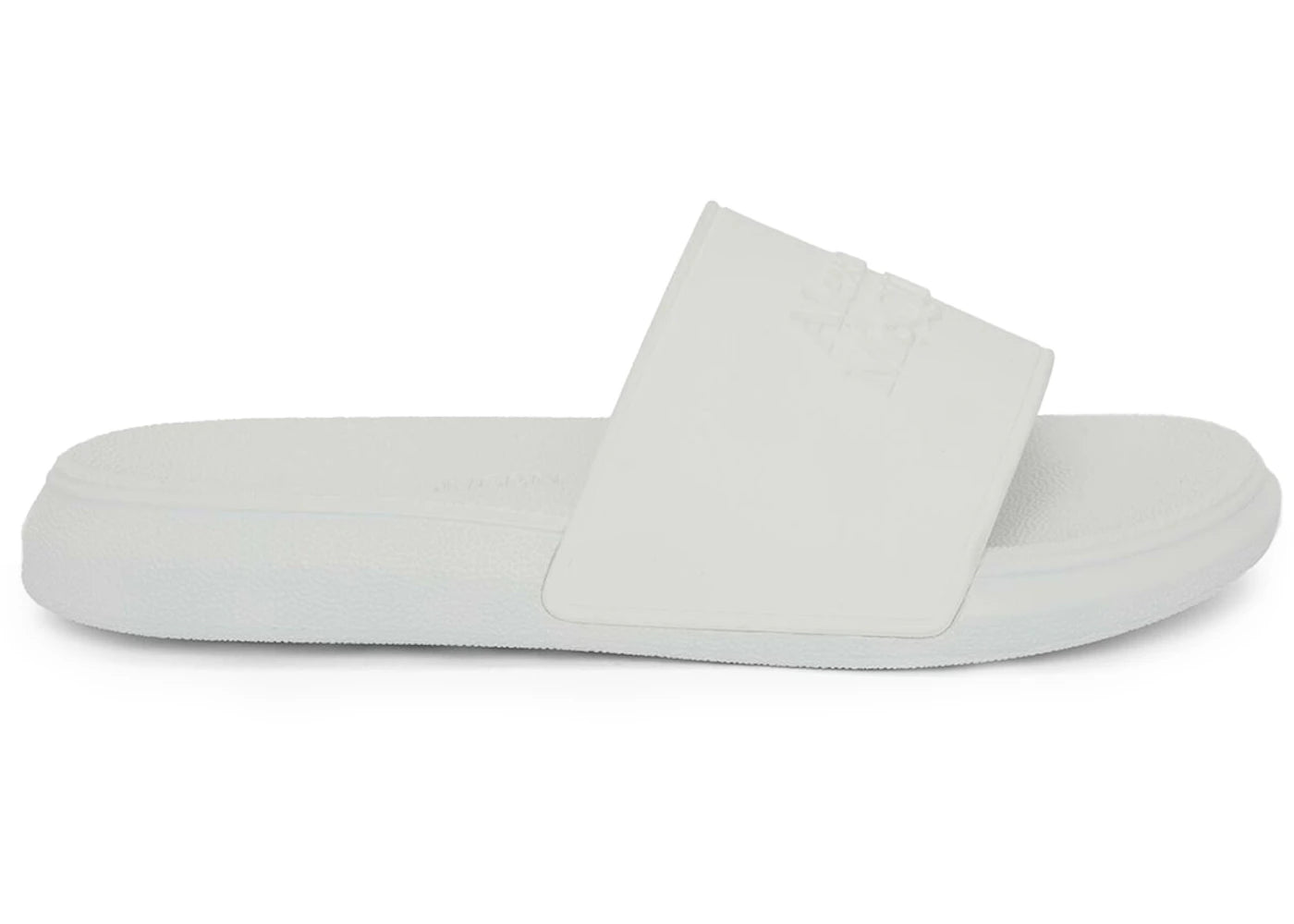 alexander mcqueen pool slide white mix (women's)