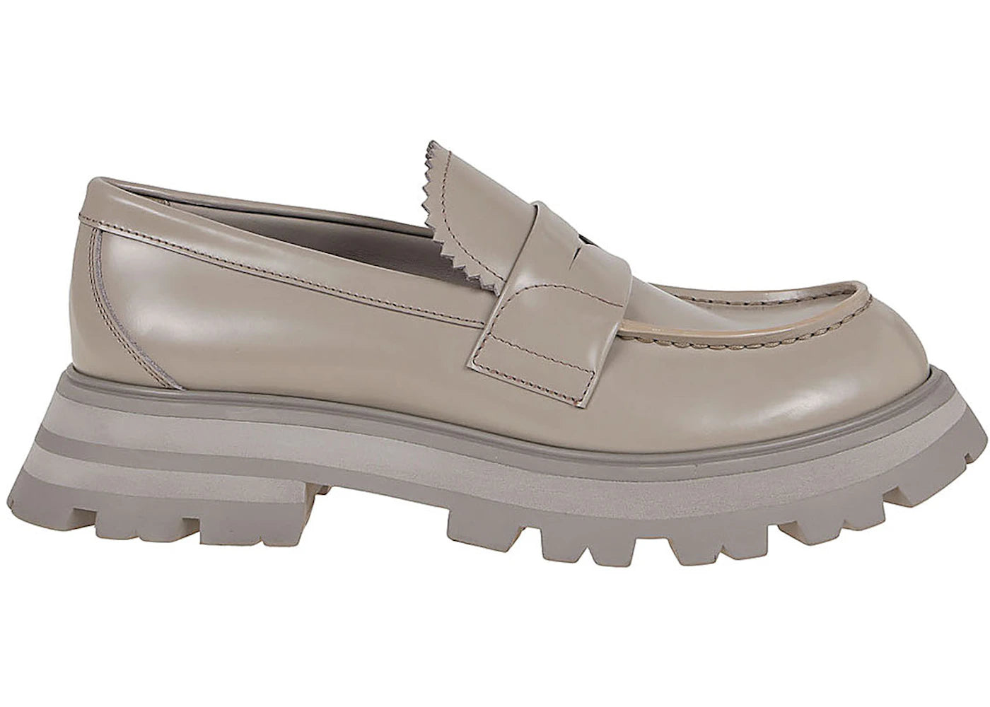 alexander mcqueen wander loafer beige (women's)