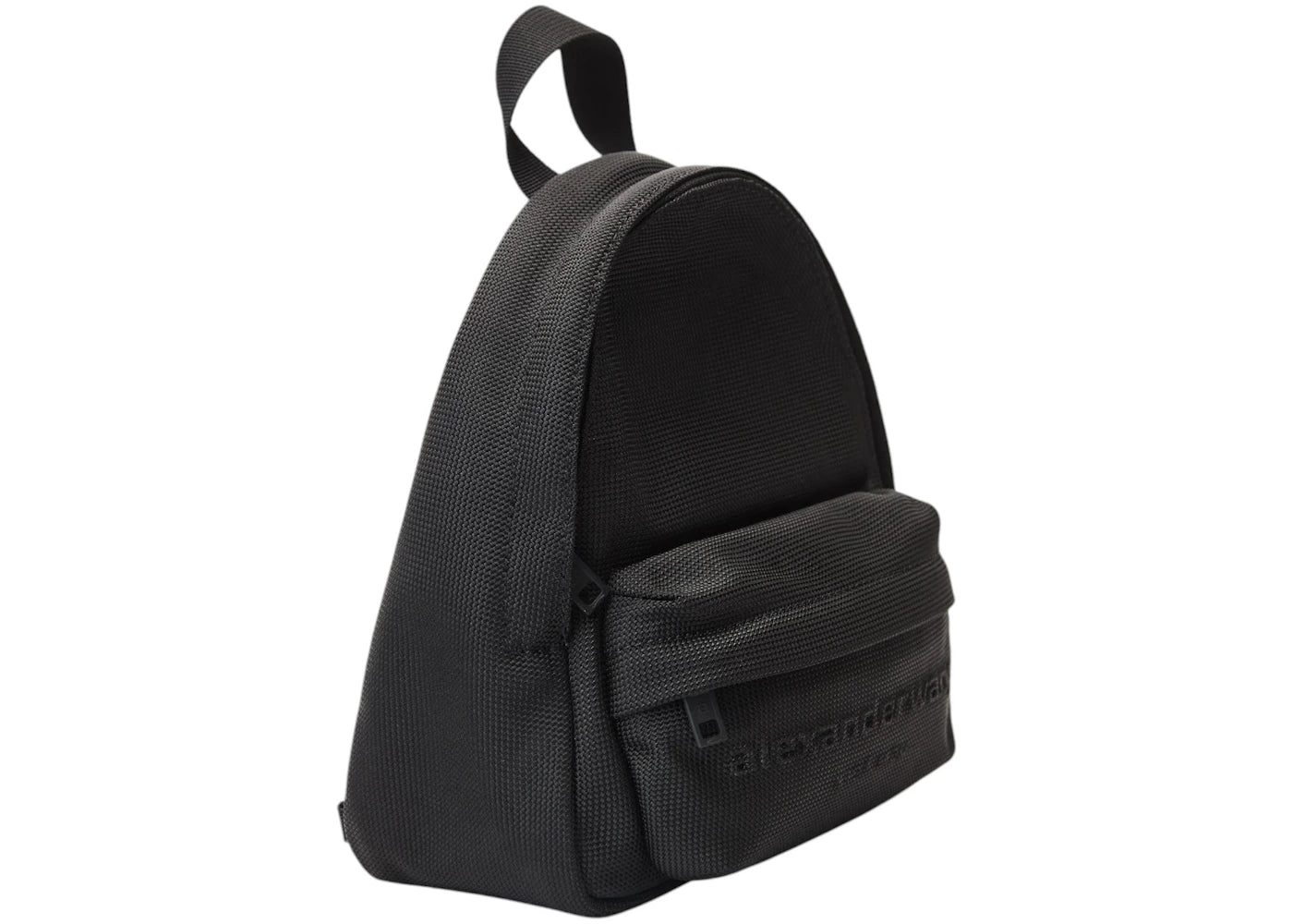 alexander wang punch mini sling backpack black