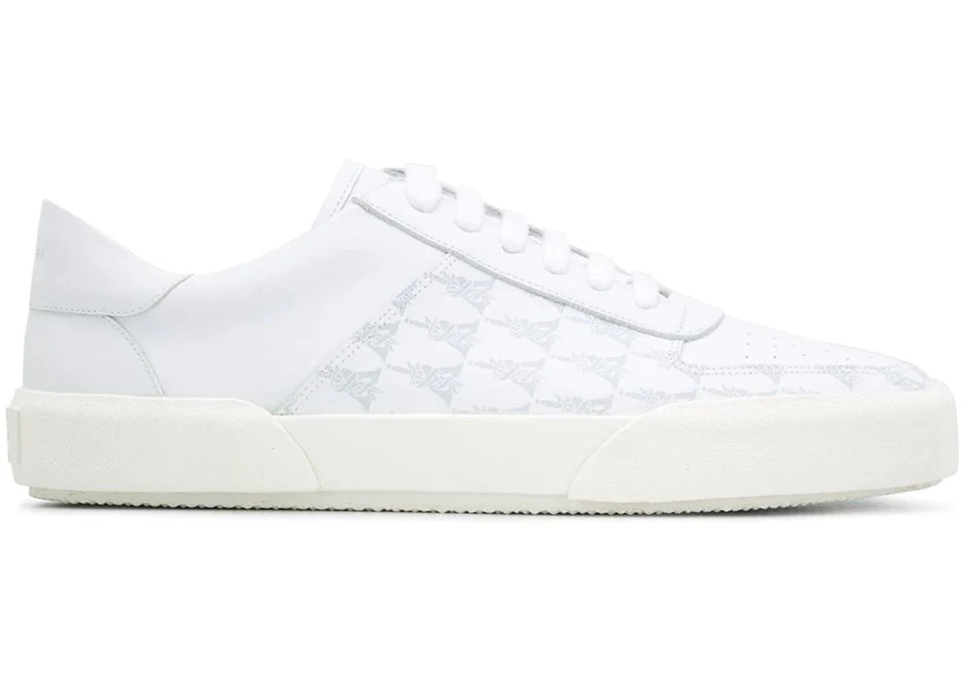 Amiri Dagger Monogram Low Sneaker White
