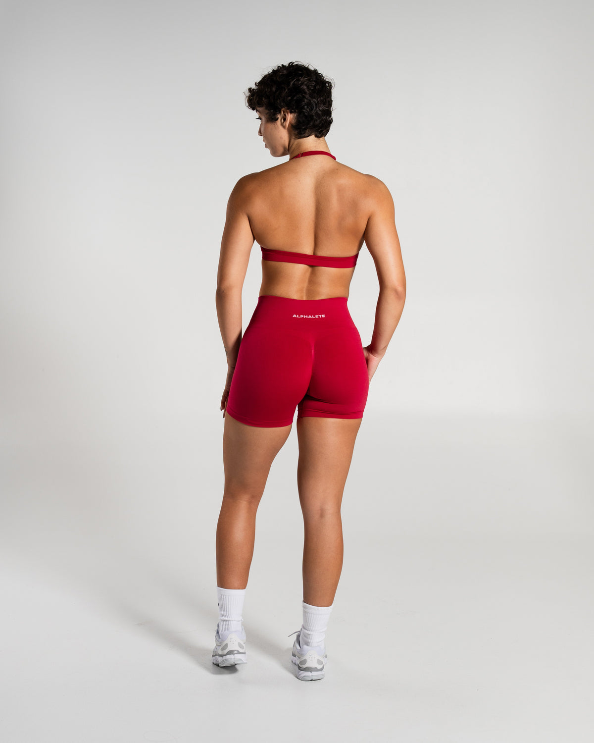 Alphalete Women's Amplify Mid Rise Short