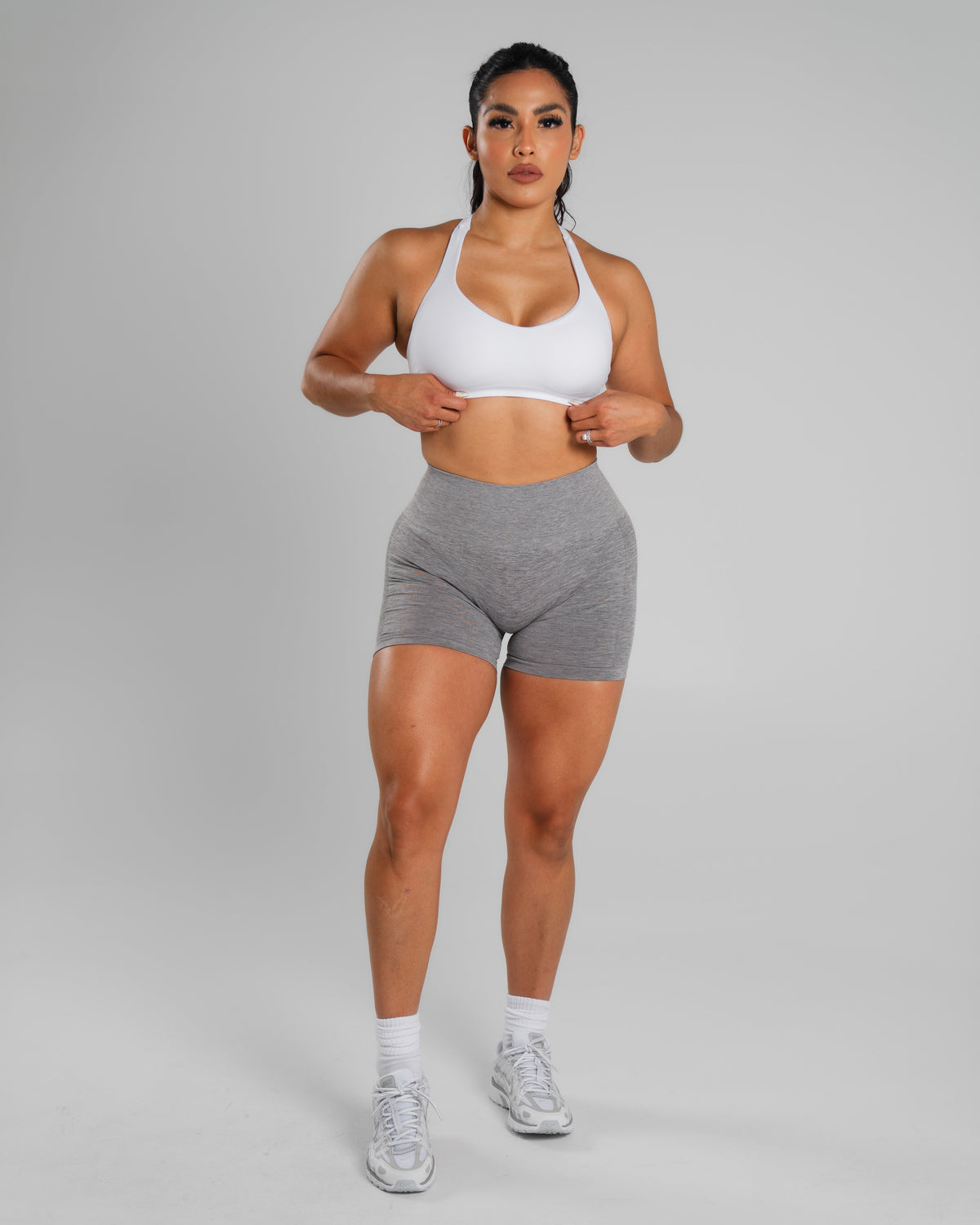 Alphalete Women's Amplify Mid Rise Short