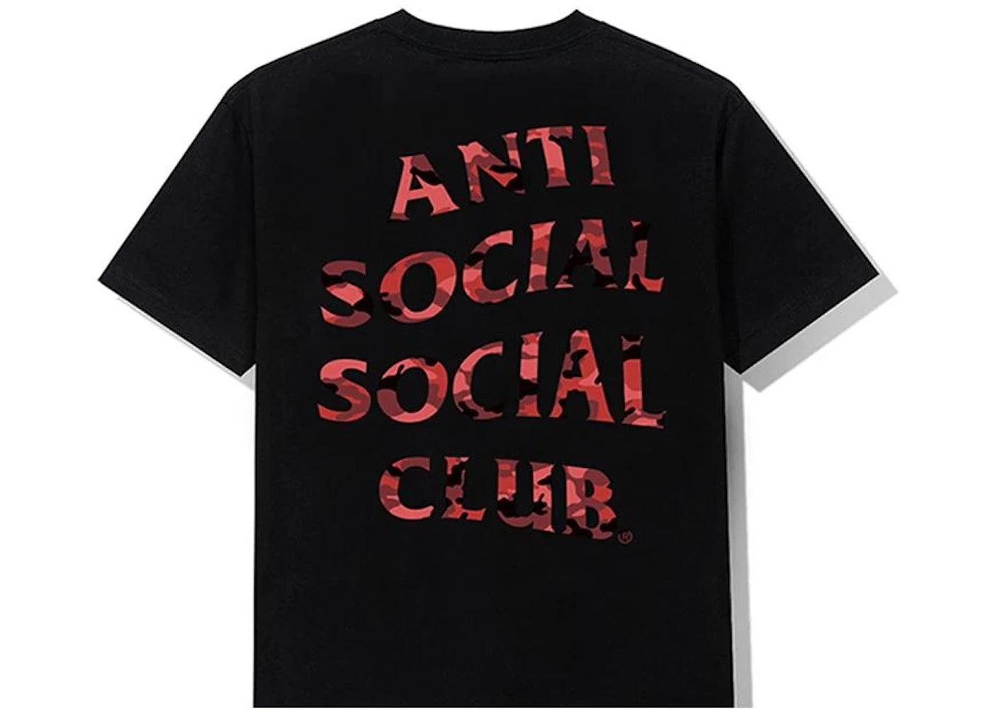 anti social social club wild life t-shirt black