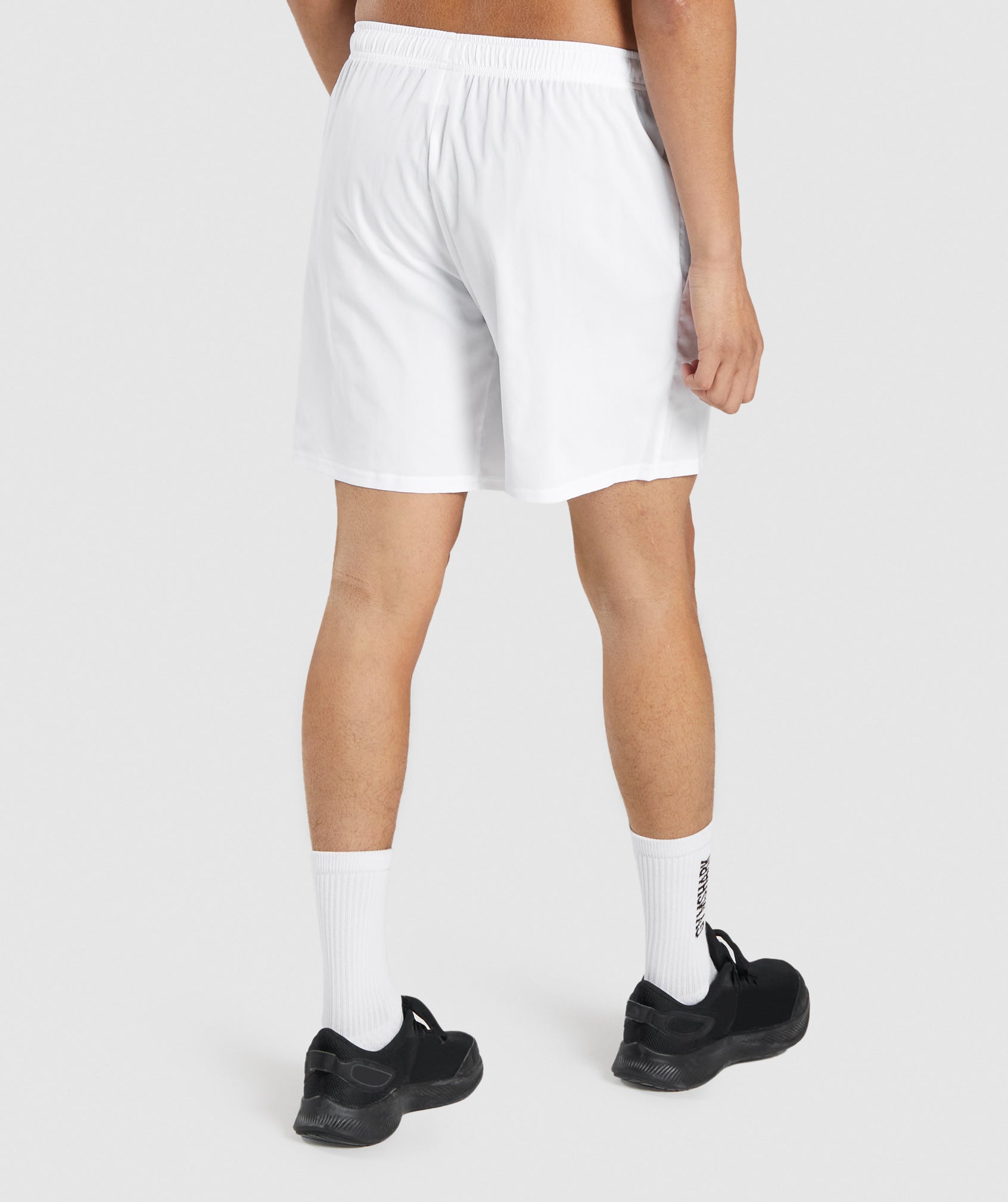 Gymshark Arrival 7" Shorts White