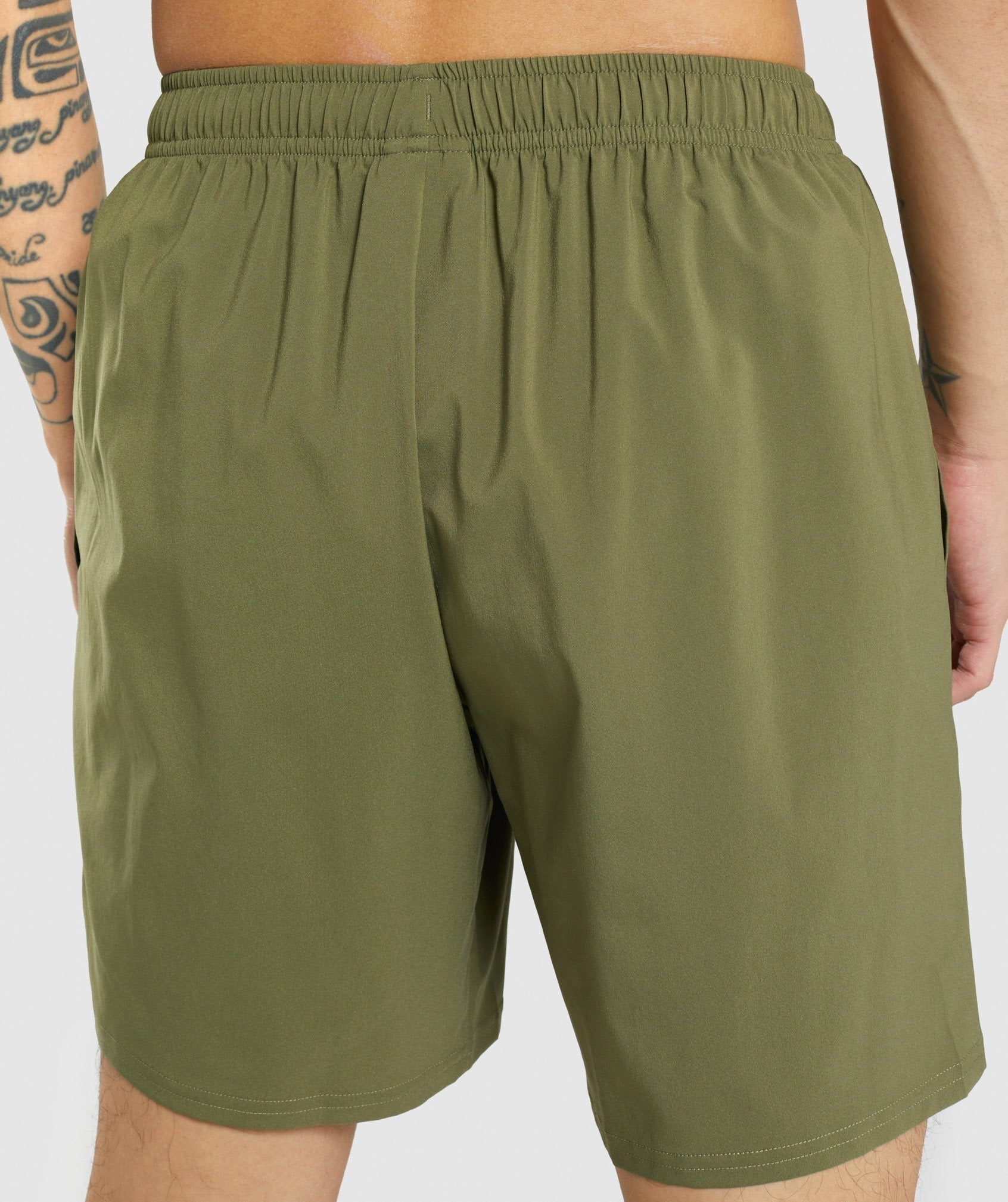 Gymshark Arrival Shorts Dark Green