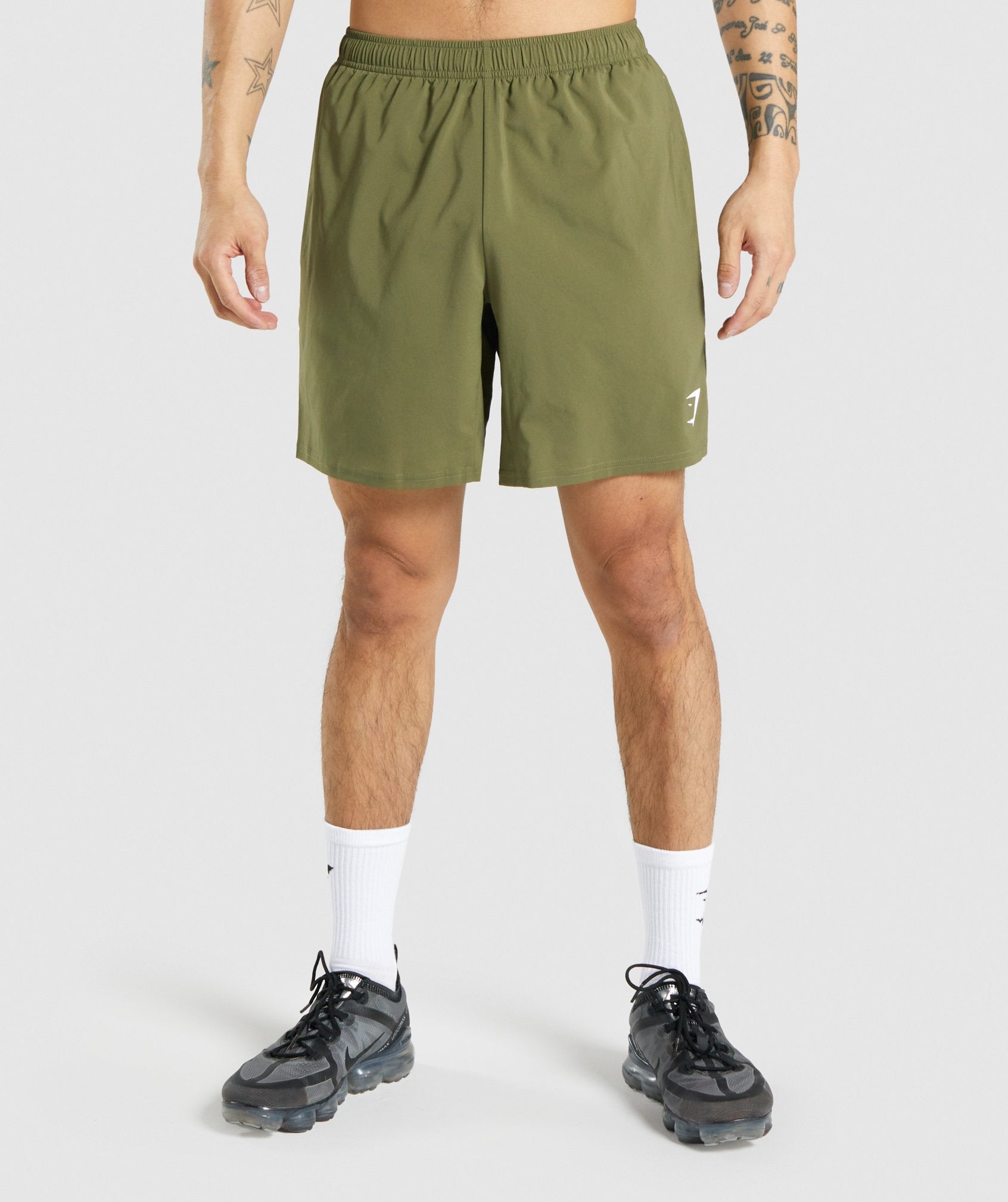 Gymshark Arrival Shorts Dark Green