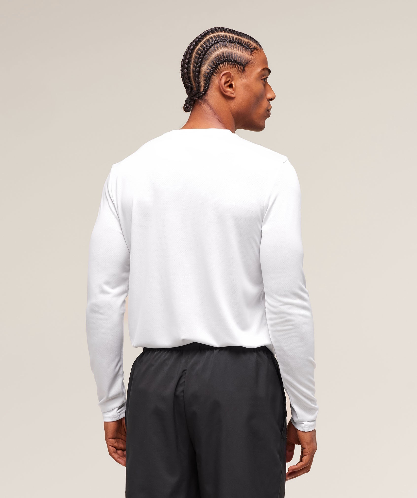 Gymshark Arrival Long Sleeve T-Shirt White