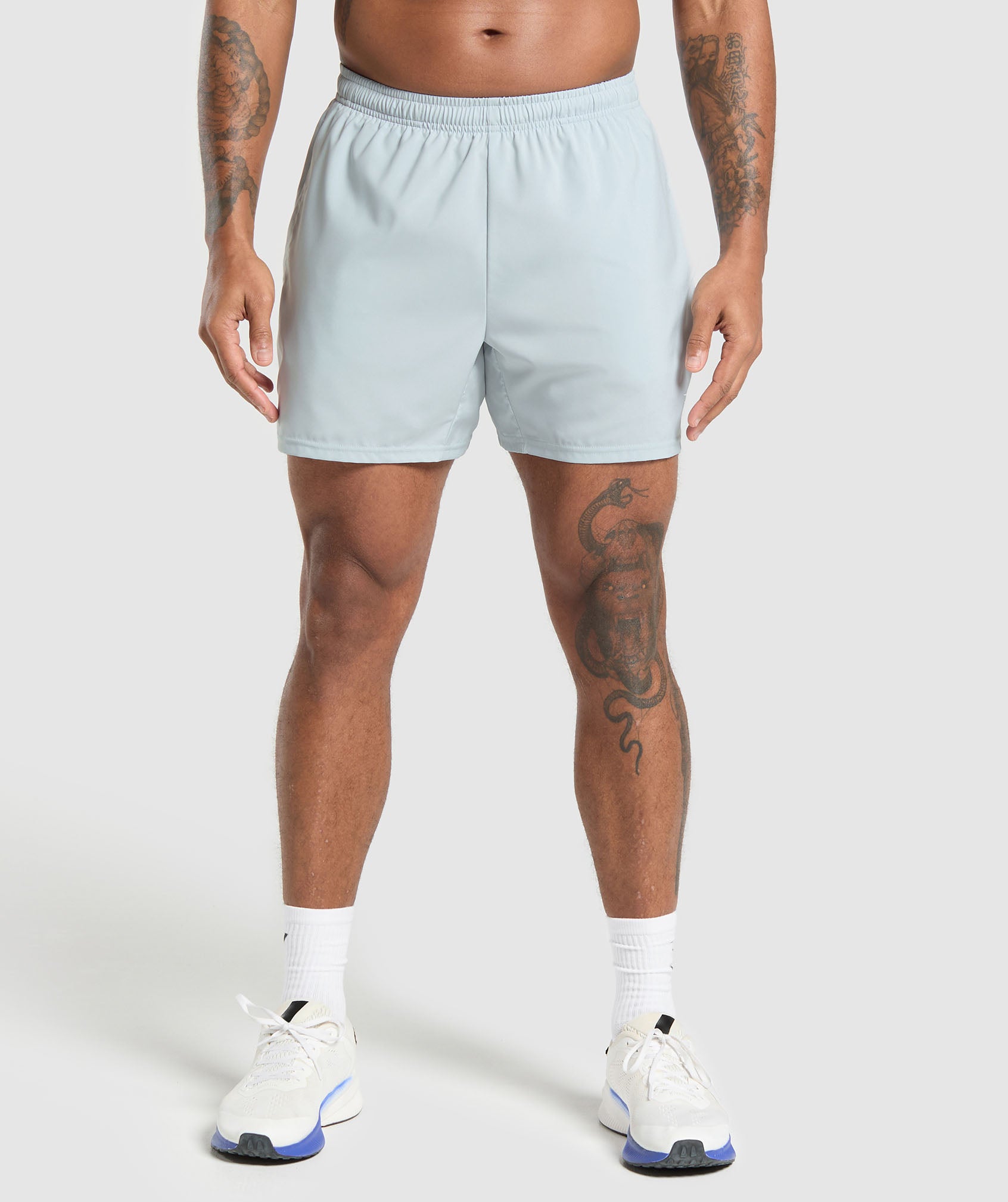 Gymshark Arrival 5" Shorts Cool Blue