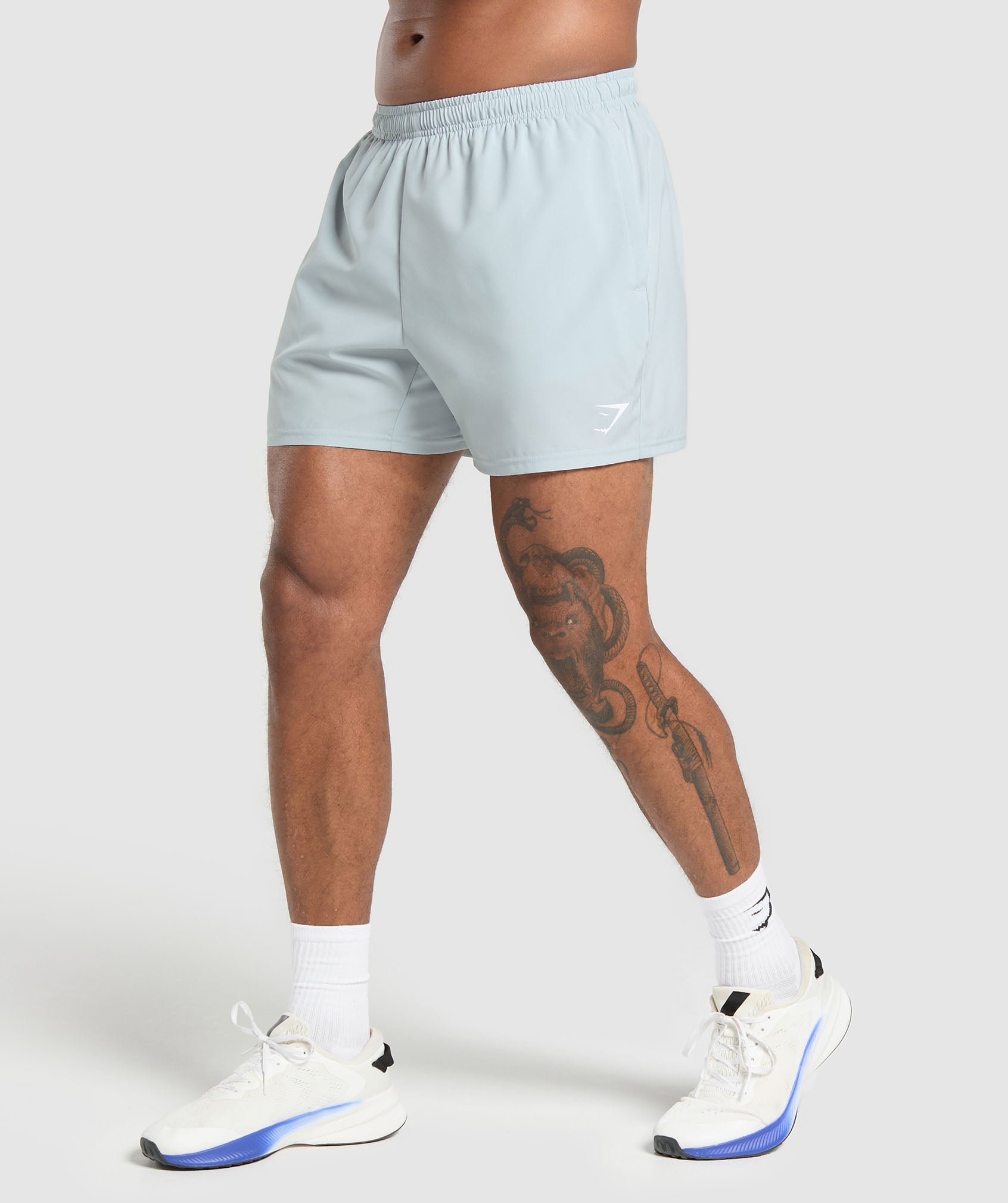 Gymshark Arrival 5" Shorts Cool Blue
