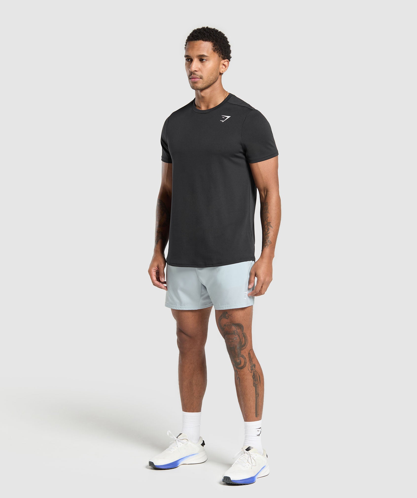 Gymshark Arrival 5" Shorts Cool Blue