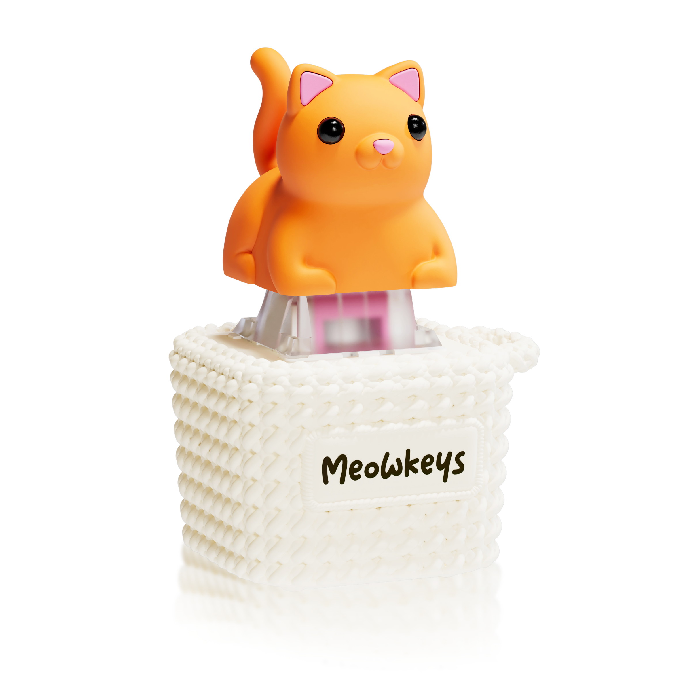 Duckeys Meowkey - Fidget Toy That Meows M Black