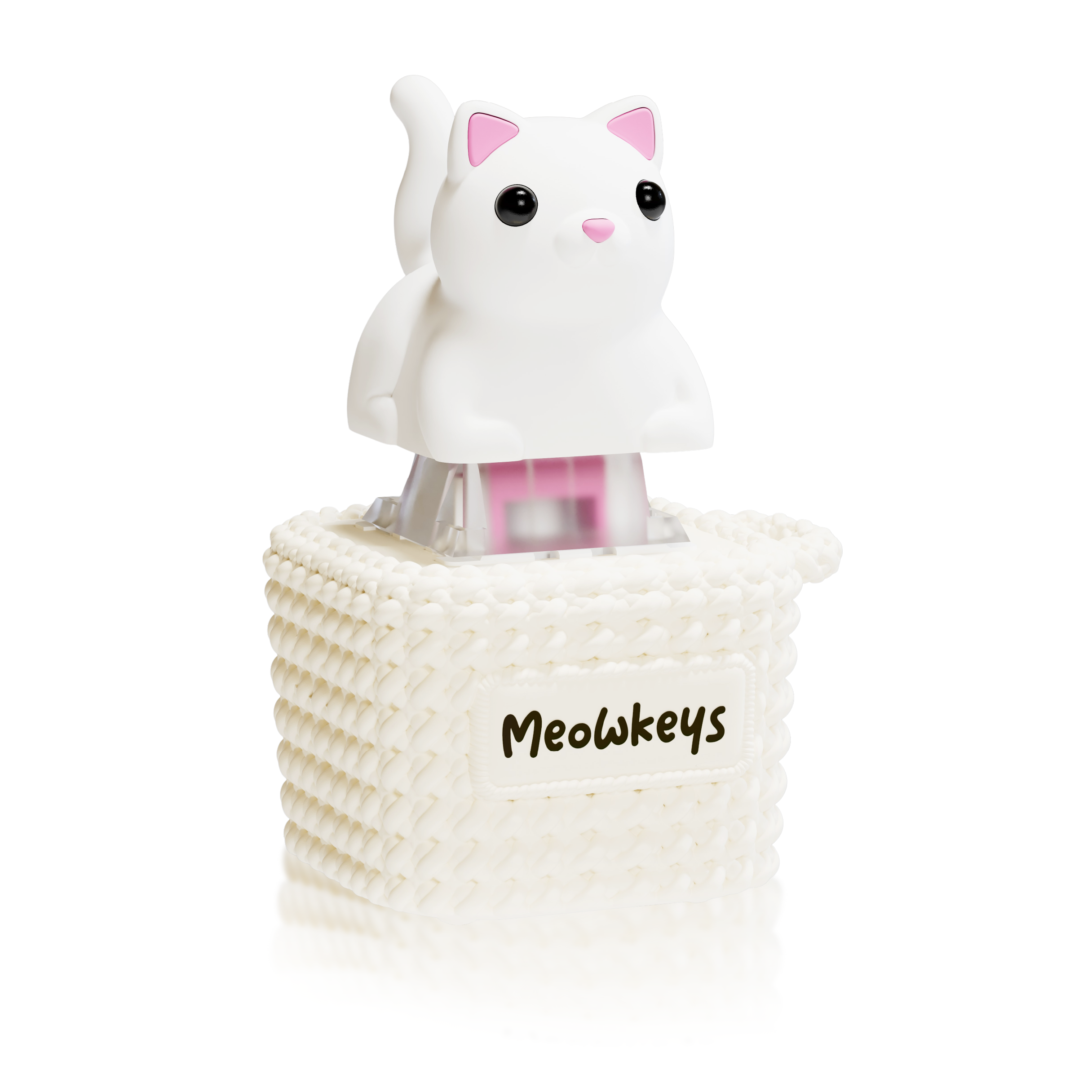 Duckeys Meowkey - Fidget Toy That Meows M Black