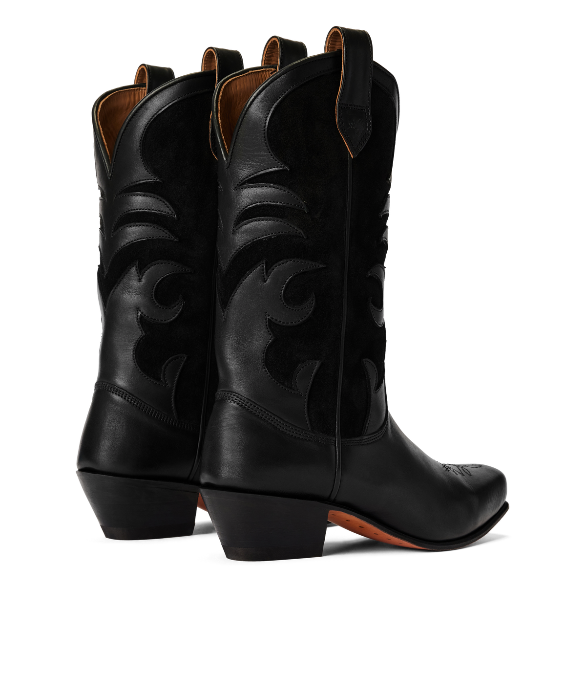 Victoria boot black aniline leather