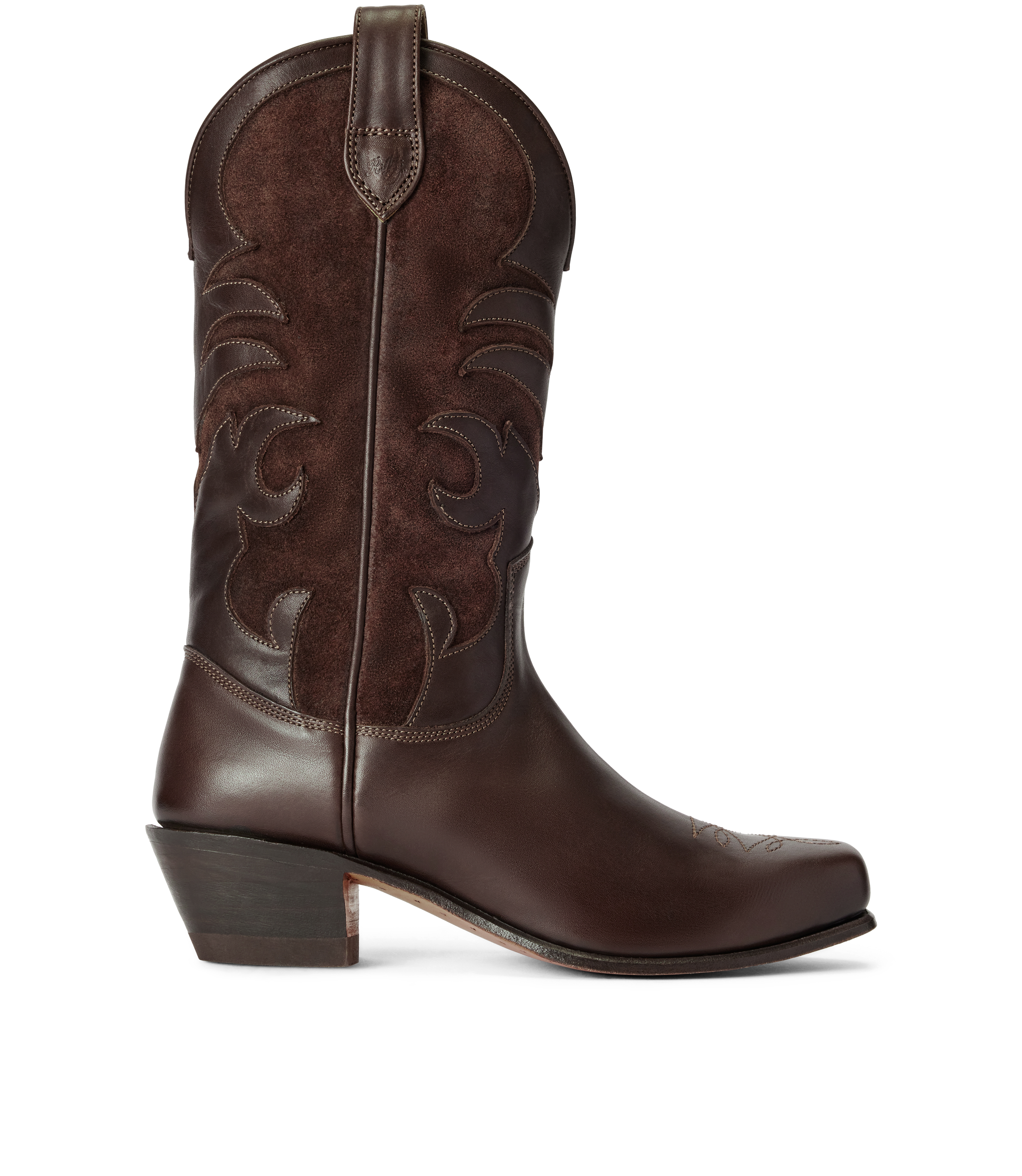 Victoria boot hot fudge aniline leather