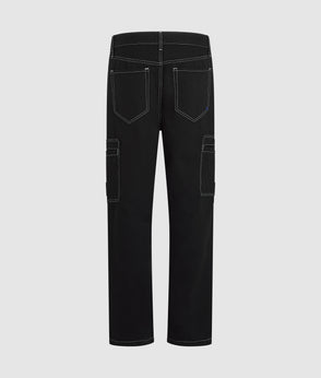 Karl Lagerfeld Contrast Stitch Shirt Black